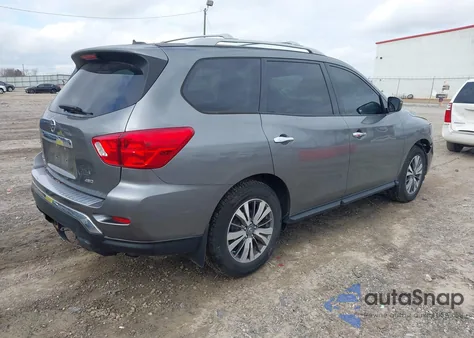 2018 Nissan Pathfinder S из США, поврежденный, VIN 5N1DR2MM4JC614433